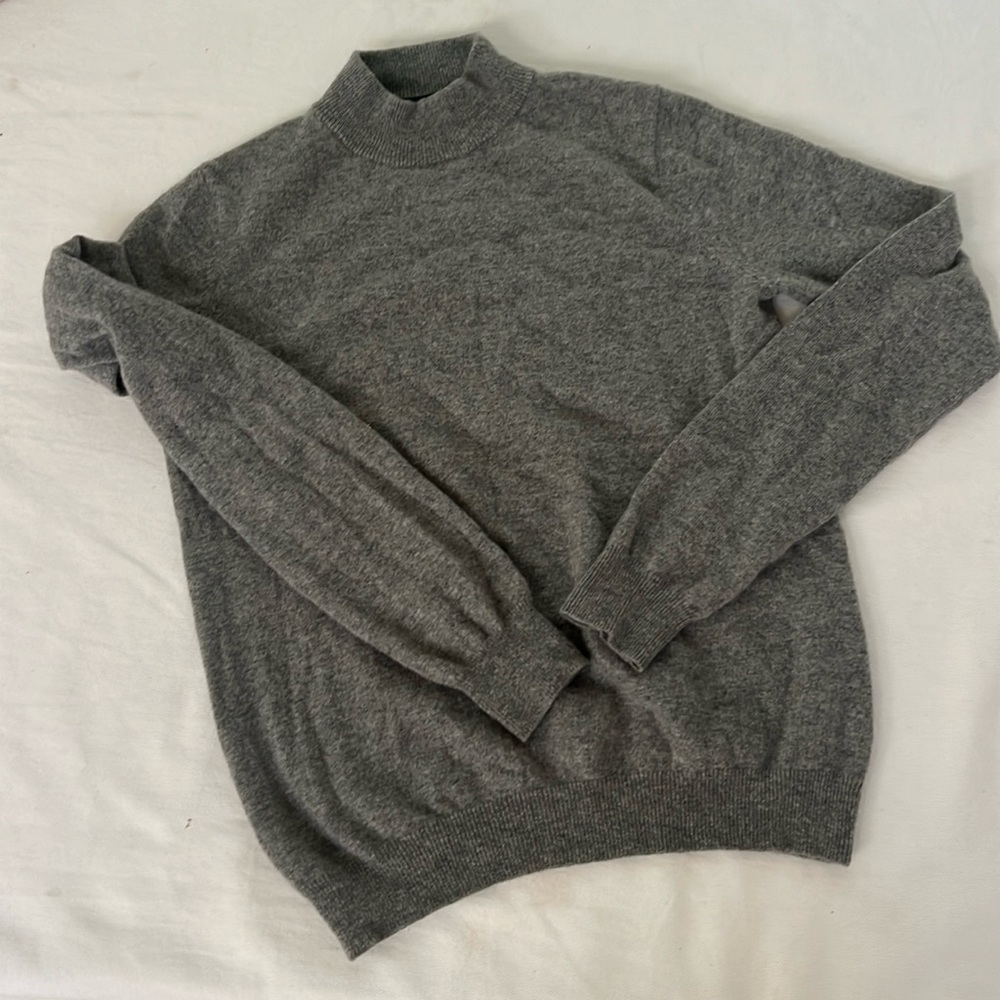 Jenni Kayne Cashmere Mock Neck Sweater - Size Small